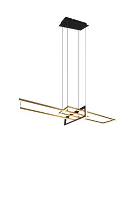 Suspension LED Salinas laiton 4200 lumens blanc chaud - TRIO