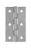 Charnière rectangulaire acier inoxydable 45 x 80 mm CIME