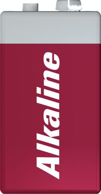 Pile alcaline 6LR61 (9V) Red Alkaline - VARTA