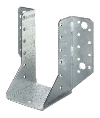 Support de poutre en U ailes extérieures acier galvanisé 64 x 128 mm - ALBERTS