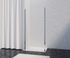 Paroi de douche latérale fixe 100x200 cm profilé chrome verre transparent 8 mm Signature - OCEA