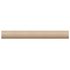 Tringle à rideaux en bois 2.50 m diam 28 mm Finition Bois naturel - MOBOIS