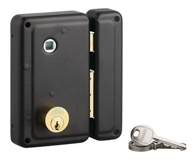 Serrure en applique verticale à fouillot 76 x 130 mm droite THIRARD