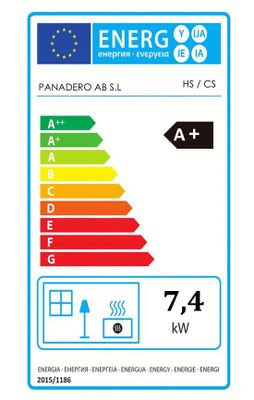Poêle à bois 7,1 kW HS PANADERO