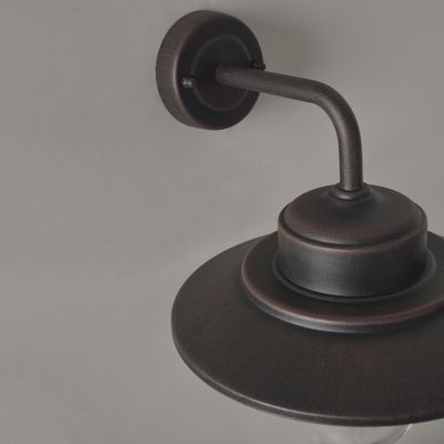 Applique extérieur E27 Praia rouille IP44 60W - COREP