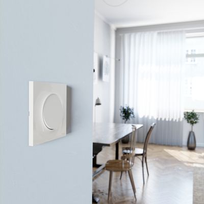 Bouton poussoir avec témoin lumineux blanc - Odace 2011 SCHNEIDER ELECTRIC