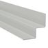 Profilé d'angle rentrant alu bardage Hardie Plank brume - longueur 3000 mm - JAMES HARDIE