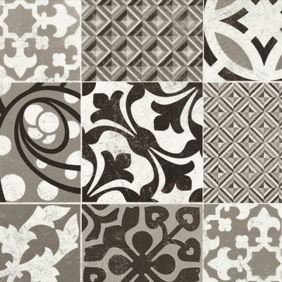 Sol PVC décor bois provence noir & blanc BOOSTER rouleau de 4 m vendu au m² GERFLOR