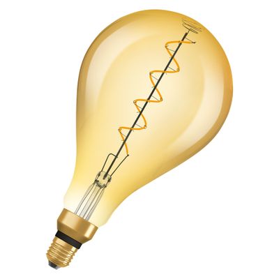 Ampoule P160 ambrée E27 4 W = 300 lumens blanc chaud OSRAM