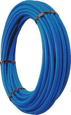 Tube PER nu bleu diamètre 13/16 mm longueur 15 m SOMATHERM