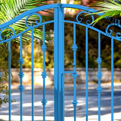 Peinture Ecran + Fer brillant Bleu Breton 0.5 litre DULUX VALENTINE