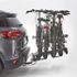Porte vélo 4 vélos électriques sur attelage rabattable Premium  MOTTEZ