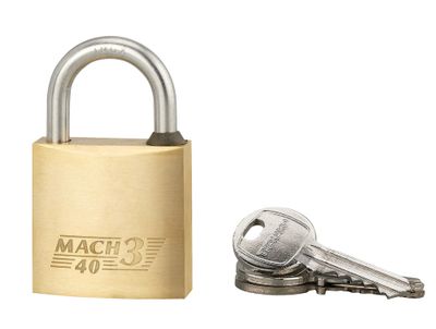Cadenas à clé extérieur largeur 40 mm THIRARD