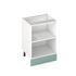 Plinthe pour meuble de cuisine Lotus vert d'eau mat 244 x 14,6 cm OFITRES