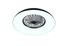 Ventilateur de plafond avec lumière LED multicolore + télécommande Noir Ø60cm - Svaerholt REALITY
