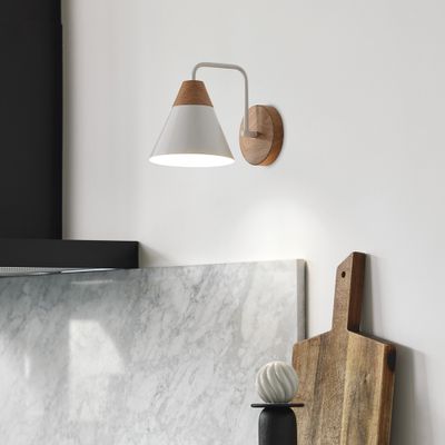 Applique E14 Sofia blanc 7W - COREP