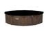 Piscine hors sol ronde tubulaire imitation bois Ø 550 cm hauteur 130 cm - BESTWAY