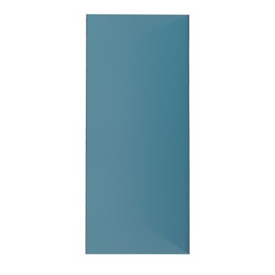 Panneau mural de douche aluminium bleu 90 x 210 cm AURLANE