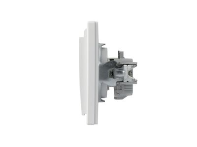 Prise 2 pôles + terre IP44 blanc - Asfora SCHNEIDER ELECTRIC