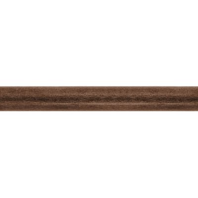 Tringle à rideaux en bois 1.50 m diam 28 mm Finition chêne foncé - MOBOIS