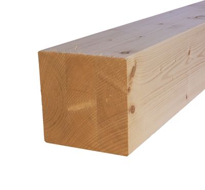 Poutre contrecollée épicéa rabotée non traitée - 140 x 140 x 3000 mm - HENRY TIMBER