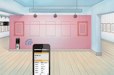 Télémètre distance MASTERCOMPACT PLUS 50 (Bluetooth) - LASERLINER
