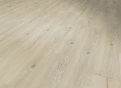 Lame PVC clipsable sous-couche intégrée effet bois marron CORREGIO ép 5,7 mm 22,9x1250 cm compatible pièce humide 2m²/pqt GERFLOR