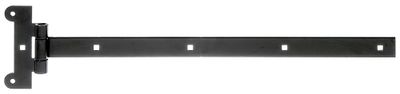 Penture festonnée 500 mm noir ALBERTS