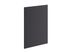 Façade dos pour meuble de cuisine Perle anthracite 85 x 58 cm OFITRES