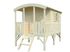 Cabane enfant sur pilotis en bois Huck - design wagon - 3,3 m² - Livraison à domicile incluse - PALMAKO