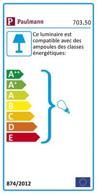 Applique salle de bain Lenia 2 x 40 W - PAULMANN