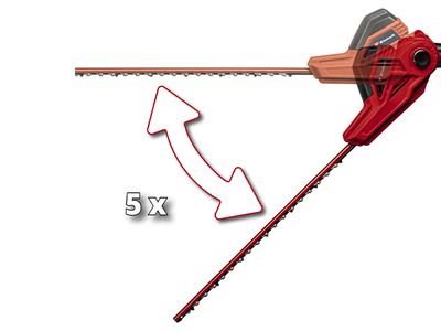 Taille-haie télescopique électrique 500 W lame 56 cm GC-HH5056 EINHELL