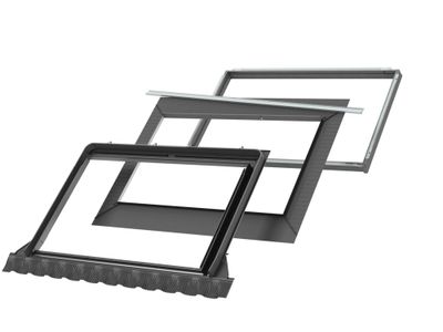 Raccord verrière tuile 3en1 l.188 x H.118 cm EDWS FFKF06 2000 - VELUX