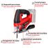 Scie sauteuse pendulaire sans fil TC-JS 18V li solo EINHELL