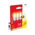 Lot de 3 + 1 ampoules LED gratuite G4 1W = 100 lumens blanc chaud - XANLITE