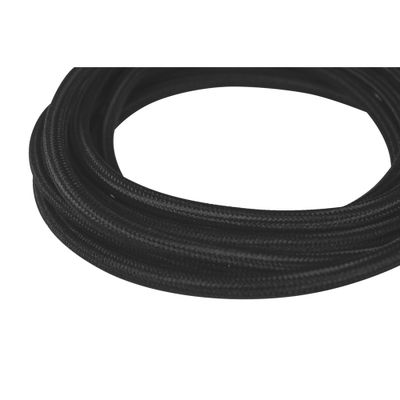 Câble électrique textile 3 x 0,75 mm² pour luminaire 3 m noir - TIBELEC