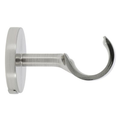 Support ouvert en métal 60 mm diam 28 mm Finition Chromé par 2 - MOBOIS