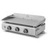 Plancha à gaz 3 brûleurs Silvia II G Inox BRASERO
