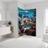 Panneaux muraux de douche 90+90x210 cm tortue DécoDesign Photo - SCHULTE