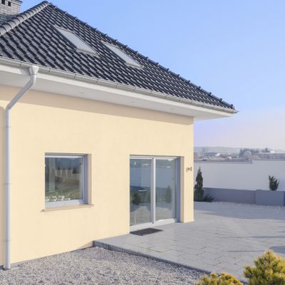 Peinture Ecran+ Façades Chantier Facile Mat Meulière 10 L DULUX VALENTINE