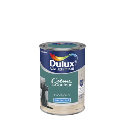 Peinture crème de couleur Eucalyptus Mat 1,25 L - DULUX VALENTINE