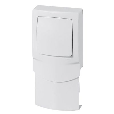Interrupteur va-et-vient pour moulure 16mm Blanc - Les apparents LEGRAND