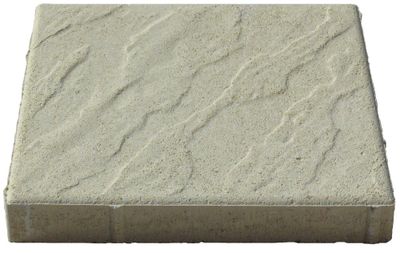 Dalle exterieure béton Bélize 30 x 30 x 4,2 cm crème - GGI