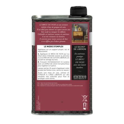 Brou de noix 0,5 L - LIBERON