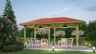 Tonnelle -  651 - 268 x 120 cm Livraison gratuite domicile WEKA