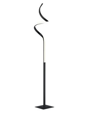 Lampadaire LED Course noir 1150 lumens blanc chaud - REALITY