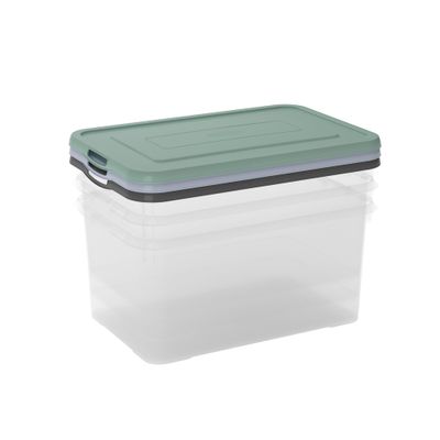 Boîtes de rangement en plastique Handy 50 L par 3 - CURVER
