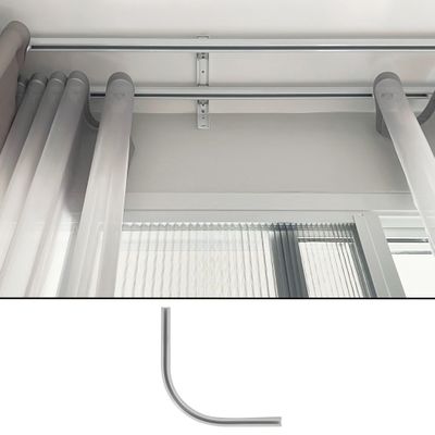 Elément d'angle à 90 pour rail express Finition Blanc - MOBOIS