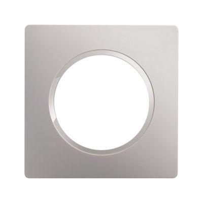 Plaque de finition 1 poste taupe - Casual Evo DEBFLEX