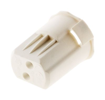 Douilles électriques de chantier B22 plastique blanc par 5 - ZENITECH